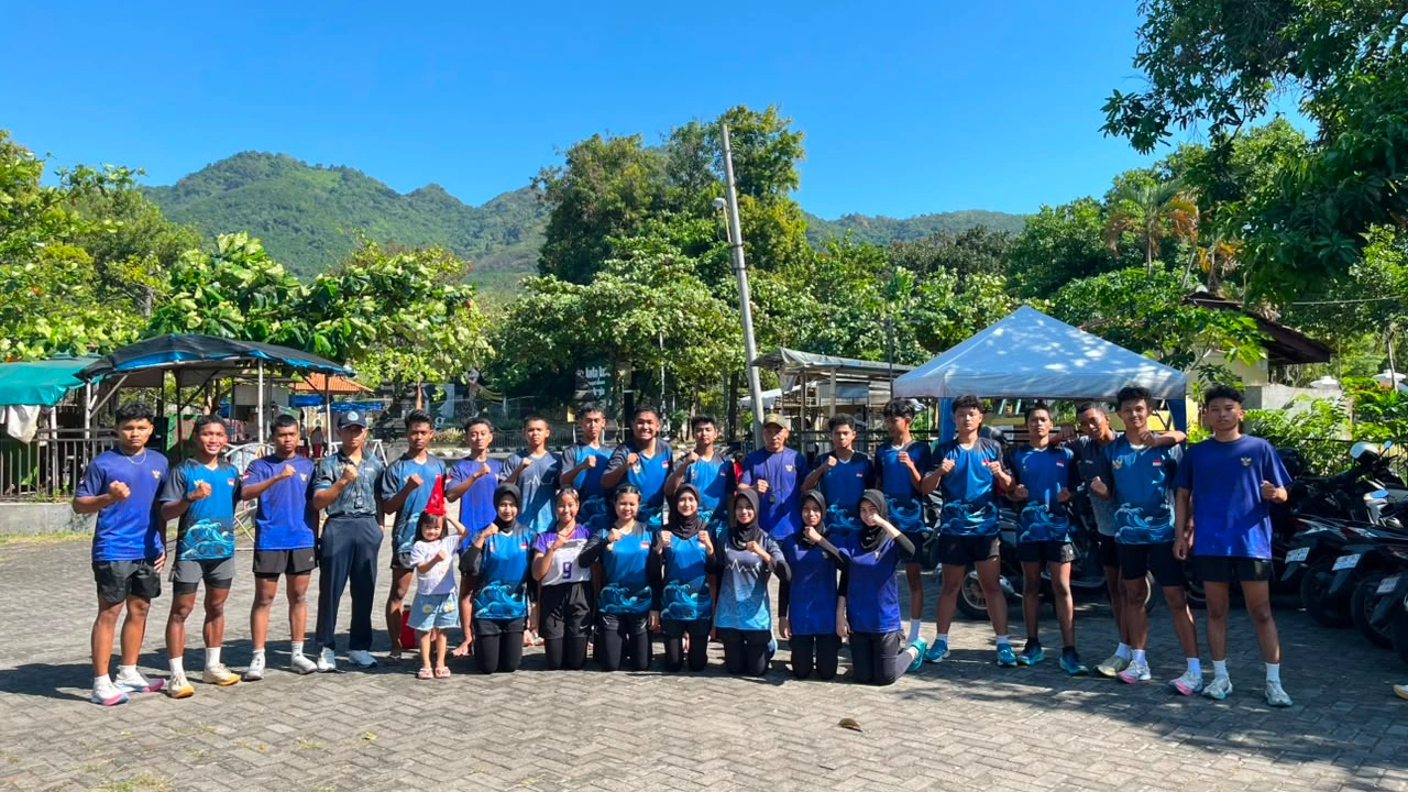 Latihan siswa Calon Petarung